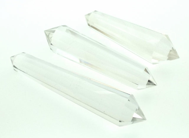 1 x Clear Quartz Facetted Wand
