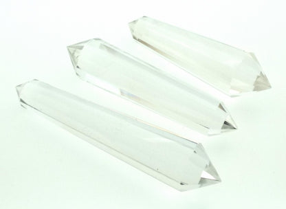1 x Clear Quartz Facetted Wand