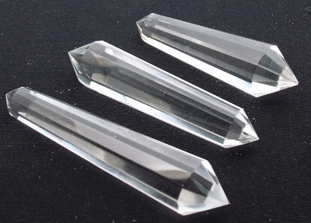 1 x Clear Quartz Facetted Wand