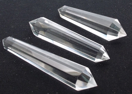 1 x Clear Quartz Facetted Wand