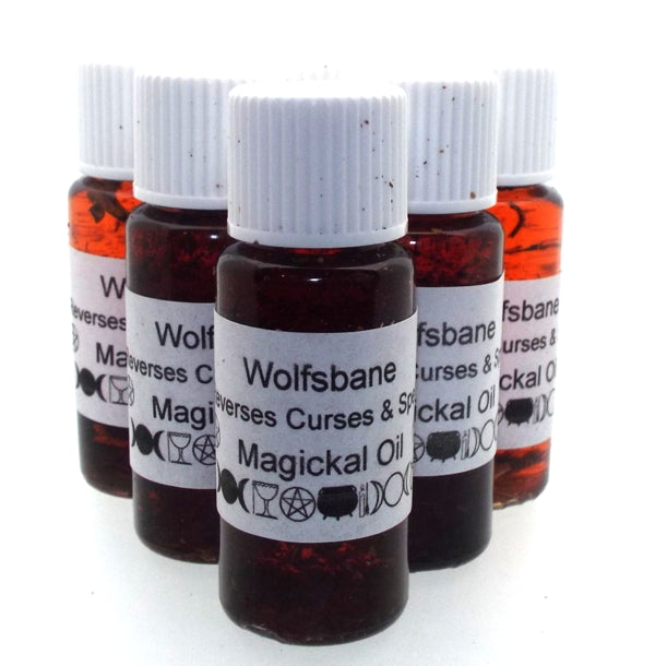 10ml Wolfsbane Herbal Spell Oil Remove Curses
