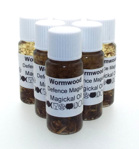 10ml Wormwood Herbal Spell Oil Defense Magick