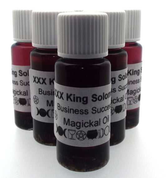 10ml XXX Strength King Solomon Herbal Spell Oil