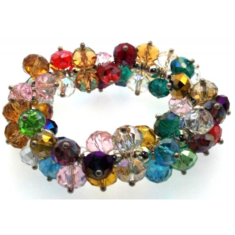 large crystal bracelet