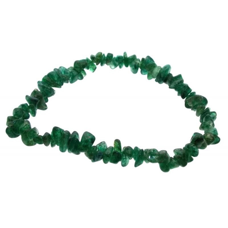 aventurine chip bracelet