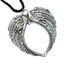 Large Metal Angelwing Pendant