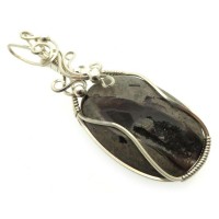 Rock Suji Kelsi Sterling Silver Wire Wrapped Pendant 06